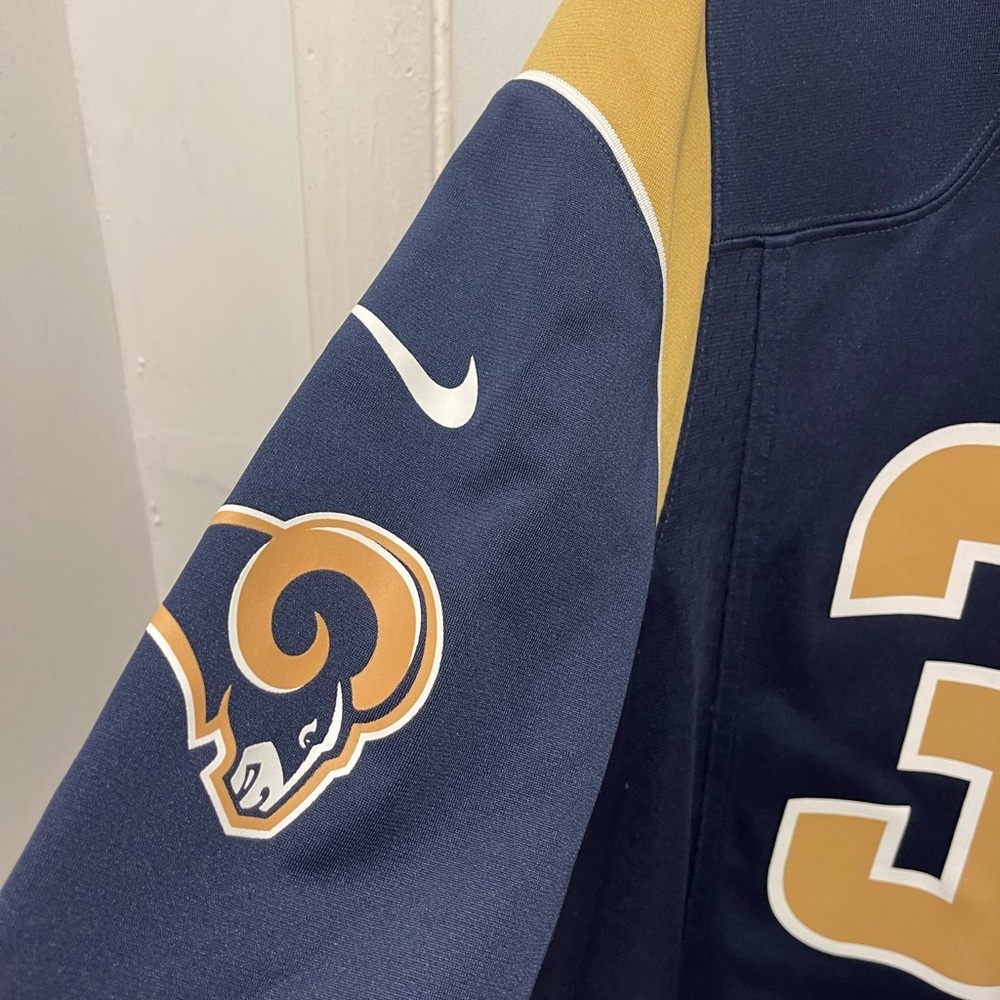 NFL Rams Navy and Gold Jersey with Number 30 - Picture 3 of 8